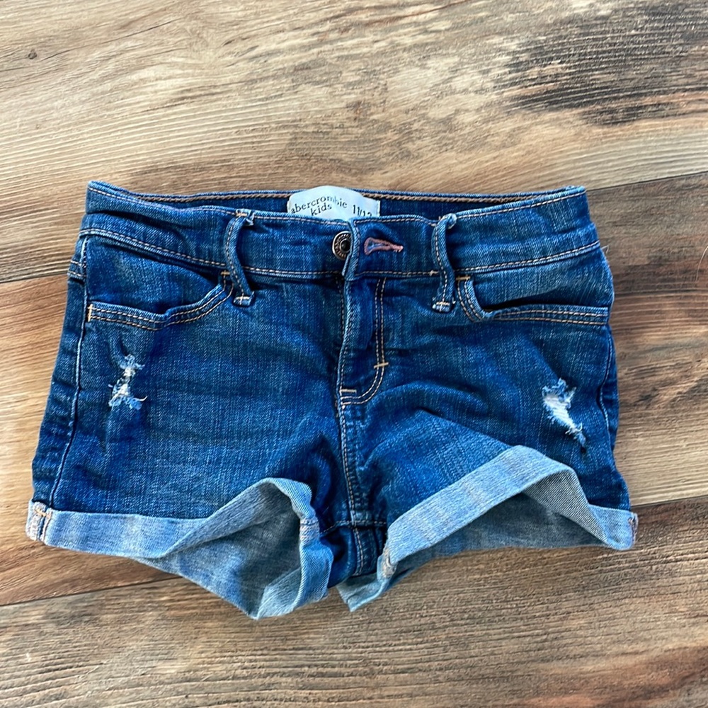 Girls Abercrombie Jean shorts